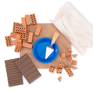Building set - small house - 35 pieces